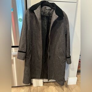 Vintage Wool Trench Coat